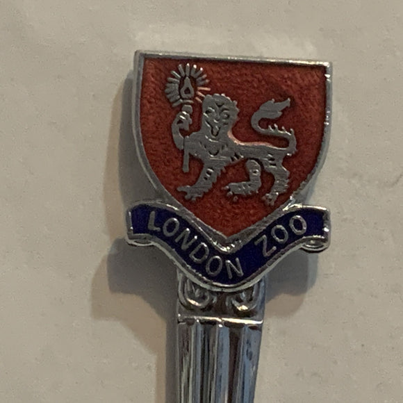 London Zoo Lion Crest emblem Collectable Souvenir Spoon AG