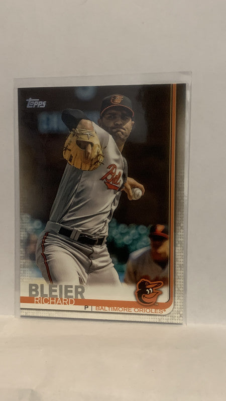 #207 Richard Bleier Baltimore Orioles 2019 Topps Series 1 Baseball Card