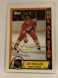 #5 Joe Mullen Calgary Flames 1989-90 Topps Sticker Insert Hockey Card  NHL