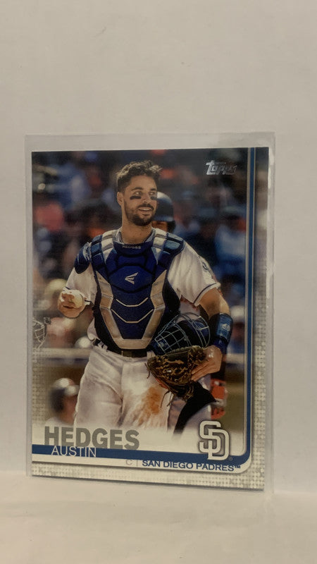#234 Austin Hedges San Diego Padres 2019 Topps Series 1 Baseball Card