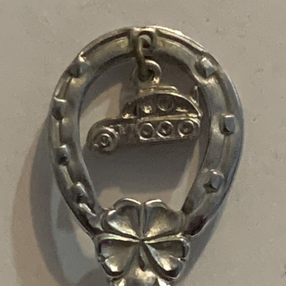 Columbia Icefields Alberta Tracked Vehicle Collectable Souvenir Spoon AG