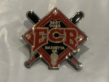 ECB East Cobb Maretta GA Baseball Lapel Hat Pin CC