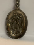 Christmas 1977 Fireplace Souvenir Spoon