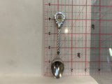 Cow Lake Alberta Crest Emblem Collectable Souvenir Spoon EY