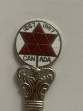 Canada 1867 1967 Maple Leaf Souvenir Spoon