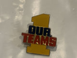 Our Team #1  Lapel Hat Pin CC