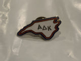Greek A Delta K Letters North Carolina Lapel Hat Pin CC