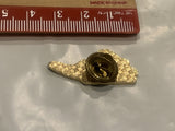 Greek A Delta K Letters North Carolina Lapel Hat Pin CC
