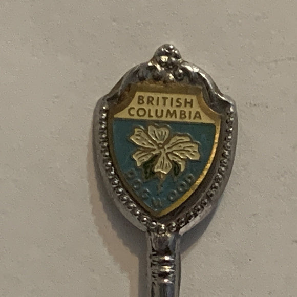 Table Lake British Columbia Dogwood Flower Collectable Souvenir Spoon AH