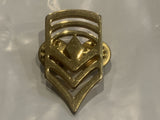 First Sergeant Chevrons USA Army Lapel Hat Pin CC