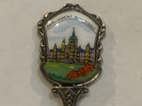 Parliament Building Victoria BC Collectable Souvenir Spoon EY