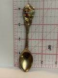 Calgary Alberta Maple Leaf Souvenir Spoon