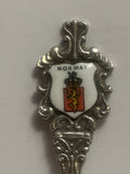 Norway Crest Emblem Souvenir Spoon