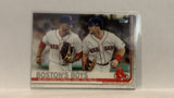 #28 Boston's Boy Beantown's Finest Take The Field Boston Red Sox 2019 Topps Series 1 Baseball Card
