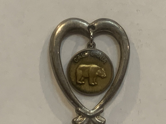 California Bear Collectable Souvenir Spoon EY