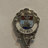 Quebec Crest emblem Collectable Souvenir Spoon AH