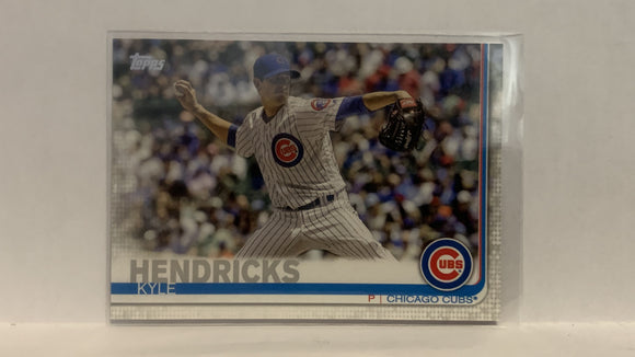 #171 Kyle Hendricks  Chicago Cubs 2019 Topps Series 1 Baseball Card