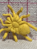 Yellow Tarantula Spider  Toy Animal