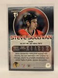 #17 Steve Sullivan Chicago Blackhawks 2000-01 Private Stock Titanium Hockey Card  NHL