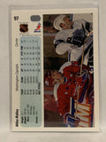 #97 Mike Ridley Washington Capitals 1990-91 Upper Deck Hockey Card  NHL