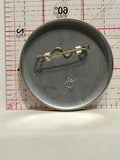 Love is all around time to run Button Pinback