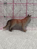 Brown Collie Dog  Toy Animal