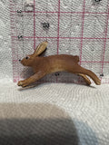 Brown Racing Hare Safari 1998  Toy Animal