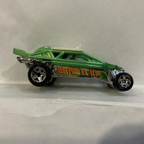 Green Dune It Up Hot Wheels Diecast Car EQ