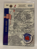 #568 Kevyn Adams World Junior Champions 1993-94 Upper Deck Hockey Card  NHL