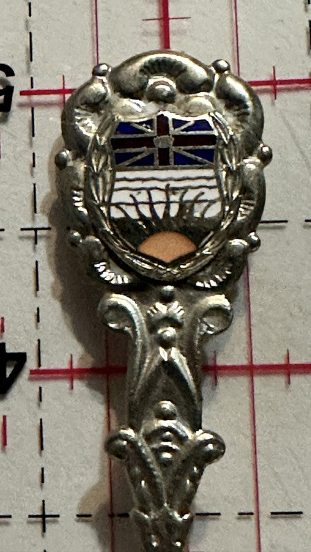Vancouver Flag Crest British Columbia British Columbia Souvenir Spoon