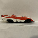 White Red Charlie Brown Aviva ©1950 United Feature Diecast Car EQ