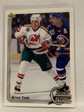 #365 Kevin Todd Rookie New Jersey Devils 1992-93 Upper Deck Hockey Card  NHL
