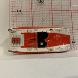White Red Charlie Brown Aviva ©1950 United Feature Diecast Car EQ
