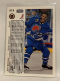 #513 Steve Duchesne Quebec Nordiques 1992-93 Upper Deck Hockey Card  NHL