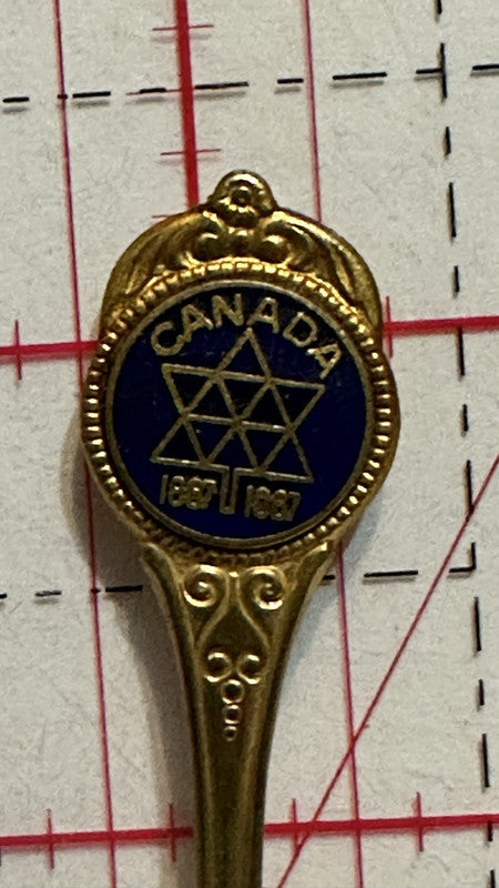 Canada 1867 1967 Misc Souvenir Spoon