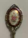Rose Flowers Souvenir Spoon