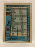 #111 Kjell Samuelsson Philadelphia Flyers 1990-91 Bowman Hockey Card  NHL