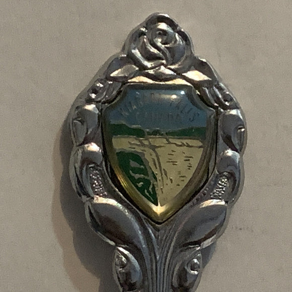 Niagara Falls Canada Scene Collectable Souvenir Spoon AI