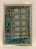 #193 Craig MacTavish Edmonton Oilers 1990-91 Bowman Hockey Card  NHL