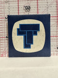 Double T Logo Button Pinback