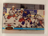 #254 Paul MacDermid Rookie Hartford Whalers 1991-92 Topps Stadium Club Hockey Card  NHL