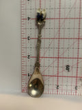 Blue White Windmill Clogs Souvenir Spoon