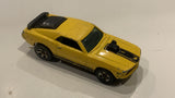 Yellow Mustang Mach 1 Hot Wheels Toy Diecast Car