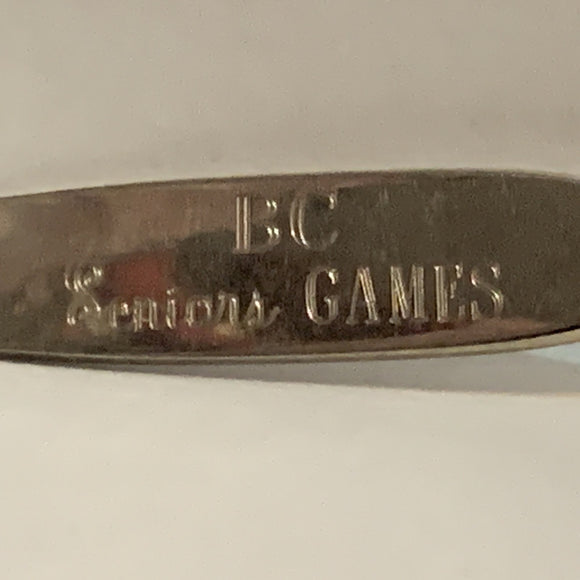 BC Senior Games Comex Valley 1990 Collectable Souvenir Spoon AI