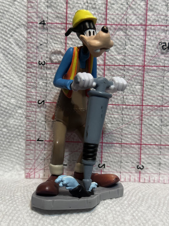 Goofy Road Work Construction Disney  Toy Action Figure