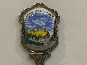 Anne Hathaway's Cottage Victoria BC Collectable Souvenir Spoon EZ