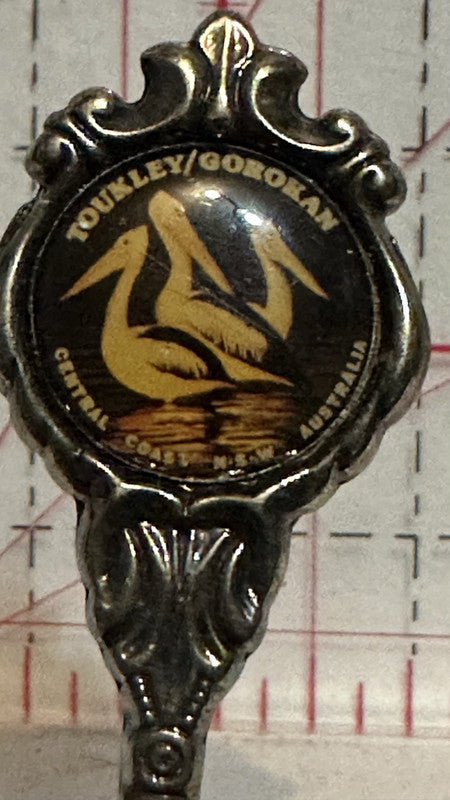 Toukley Gorokan Central Coast NSW Australia Pelican Silver Plate Australia Souvenir Spoon