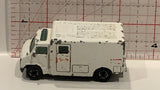 White Ambulance Hot Wheels Toy Diecast Car