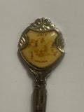 July Larkspur Flower Souvenir Spoon