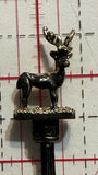 Radium Hot Springs Deer WAPW British Columbia Souvenir Spoon